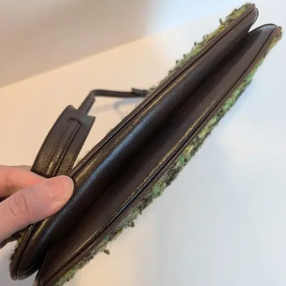 Vintage Coach Girlie Plaid Boucle Hobo -  E1K-8309 - Picture 6 of 15